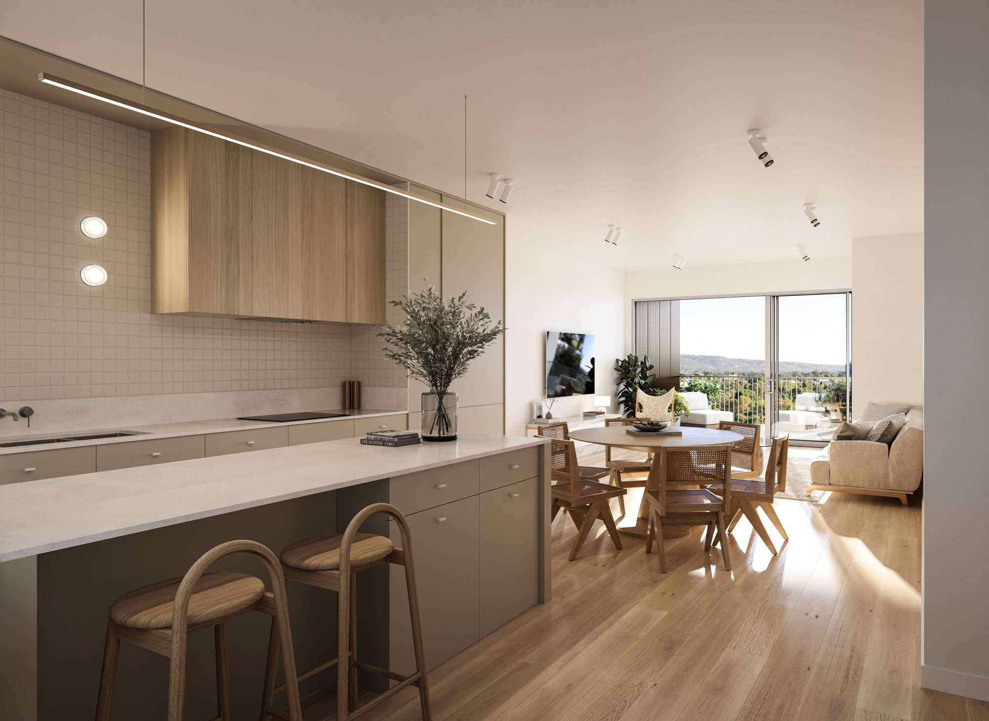 250306 Kent Town 2 Bed Kitchen Living Final
