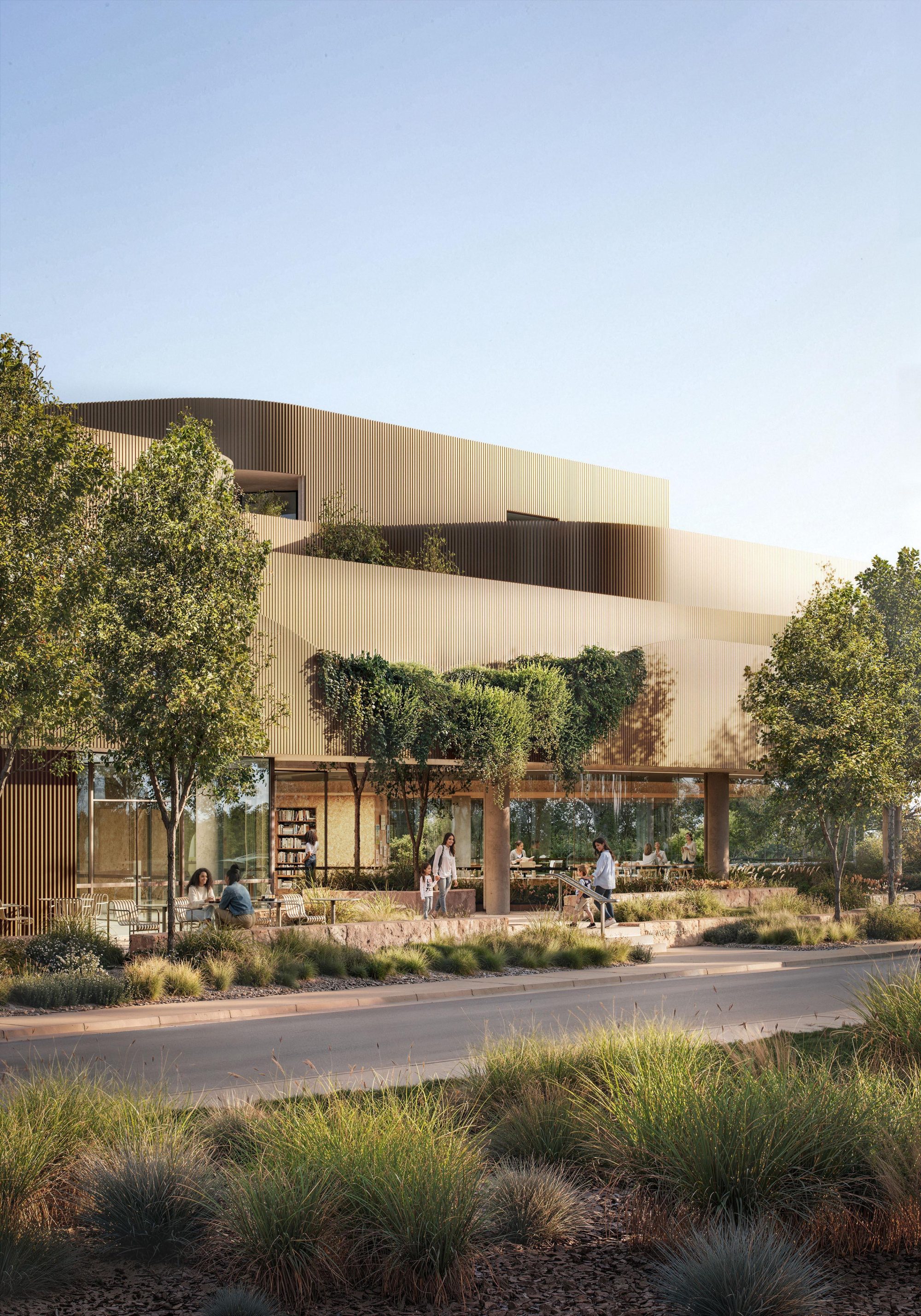 WCH HEALTH AND WELLBEING HUB V03 EXT CLOSE UP FINAL 1